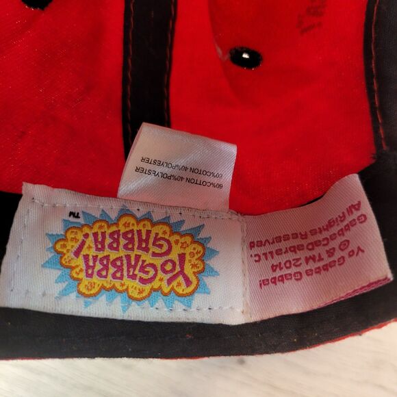 YO GABBA GABBA Hat Cap Brobee Muno Plex 2014 Child Size Preowned - Picture 9 of 10